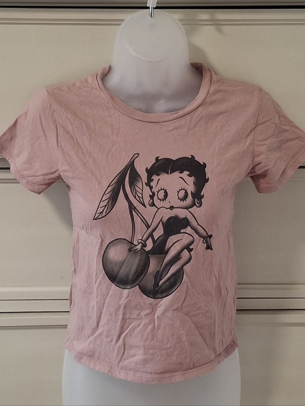 Betty Boop Cherry Cotton Tshirt